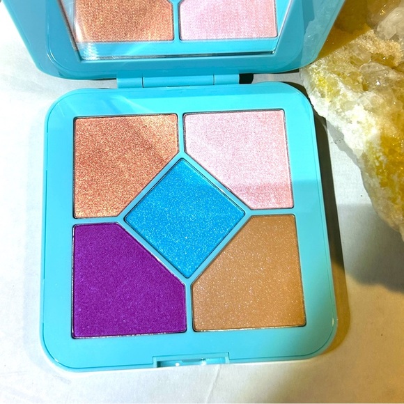 Lime Crime Rare & Discontinued Aqua Pocket Candy Eyeshadow Palette - Picture 1 of 5